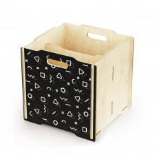 Ящик для игрушек Simple Box big (чёрный)