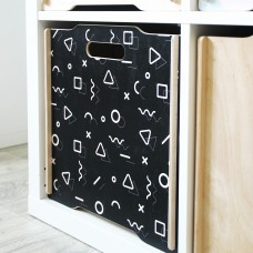 Ящик для игрушек Simple Box big (чёрный)