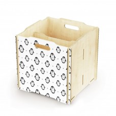 Ящик для игрушек Simple Box big (пингвины)