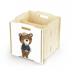 Ящик для игрушек Simple Box big (Мишка)