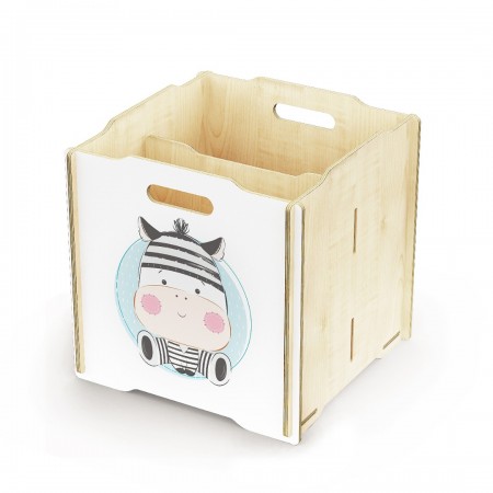 Ящик для игрушек Simple Box big (зебра)